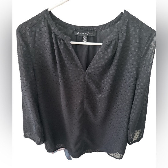 Jasmine & Juliana Tops Jasmine And Juliana Womens Sz M Sheer 34